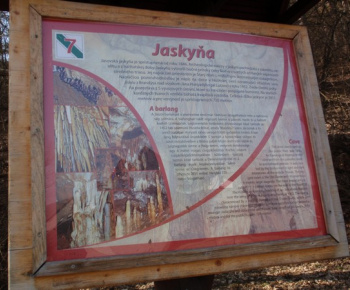 Stav Náučného chodníka Jasovská skala predtým