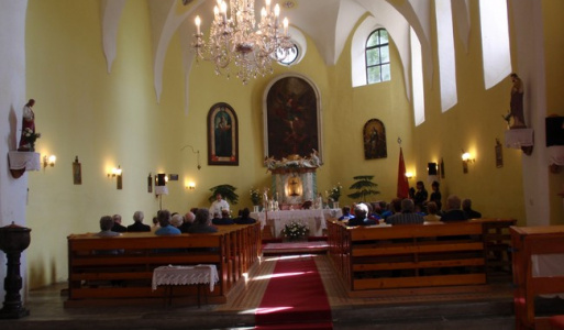 Vysvätenie sochy sv. Floriána 