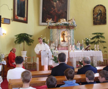 Vysvätenie sochy sv. Floriána