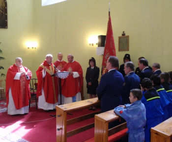 Vysvätenie sochy sv. Floriána