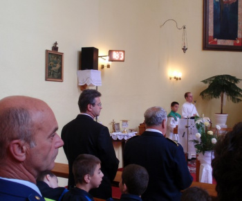 Vysvätenie sochy sv. Floriána