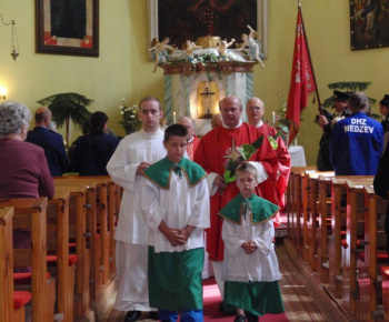 Vysvätenie sochy sv. Floriána