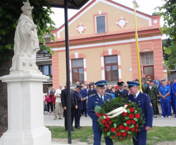 Vysvätenie sochy sv. Floriána