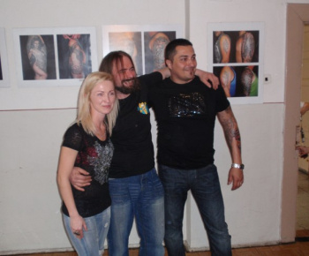 V Jasove vystavoval fotografie svojich diel Ladislav Hacel