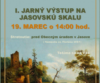 Pozvánka na I.Jarný výstup na Skalu