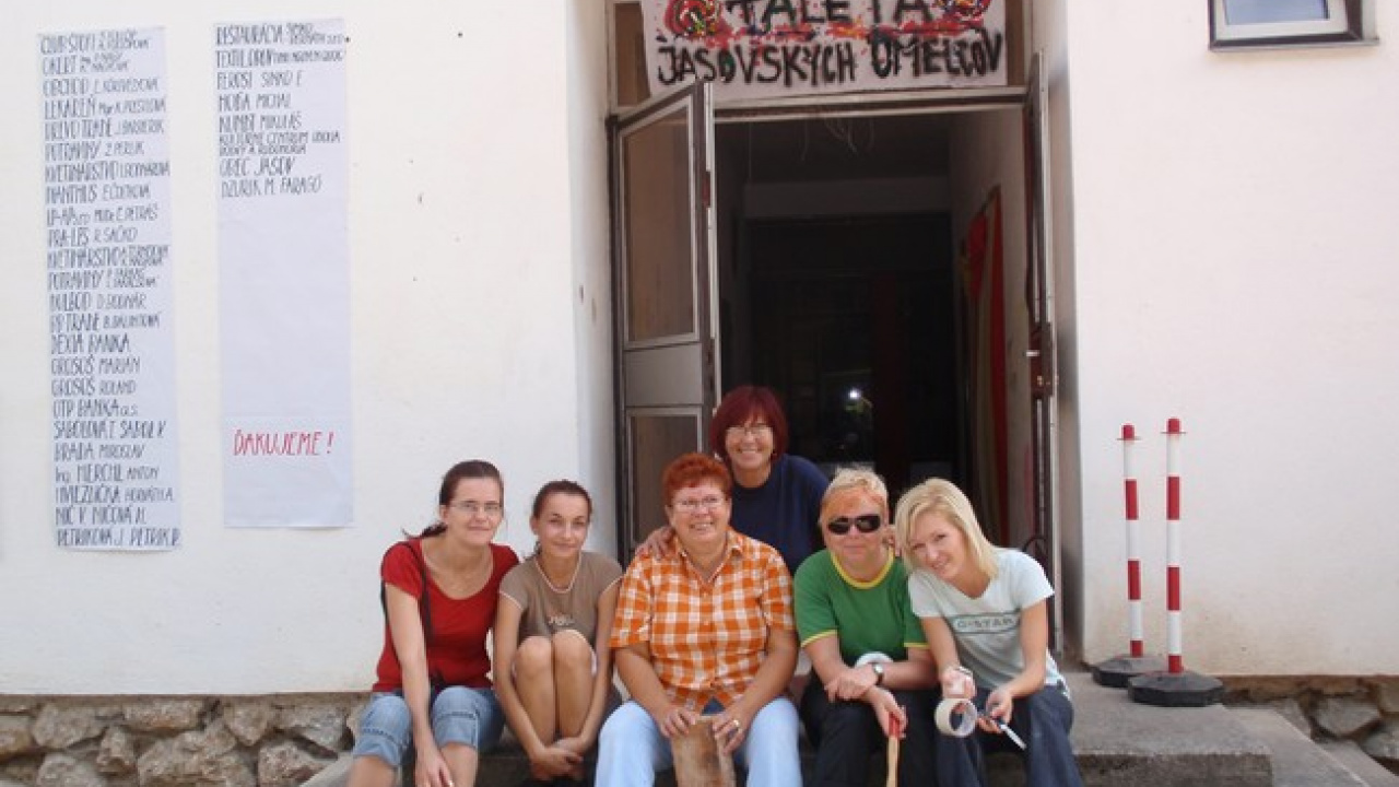 Fotografia fotogalérie Príprava na 5. JASOVSKÉ OSLAVY