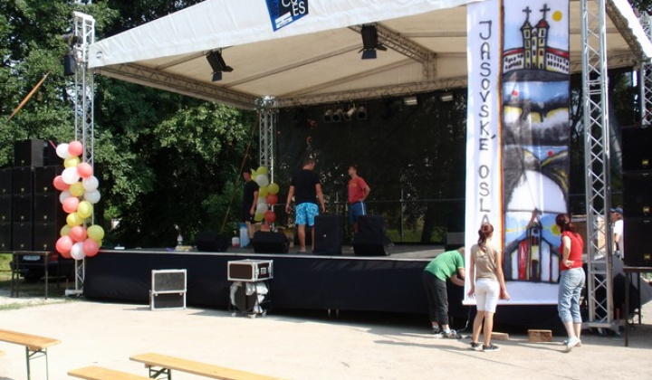 3. fotografia fotogalérie Príprava na 5. JASOVSKÉ OSLAVY