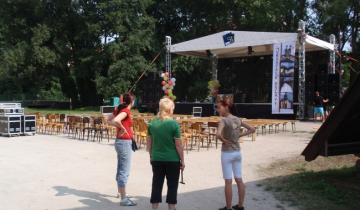 5. fotografia fotogalérie Príprava na 5. JASOVSKÉ OSLAVY