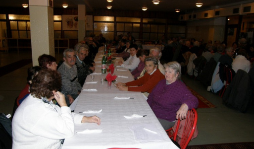 Mikulášske posedenie členov jasovského Klubu dôchodcov 