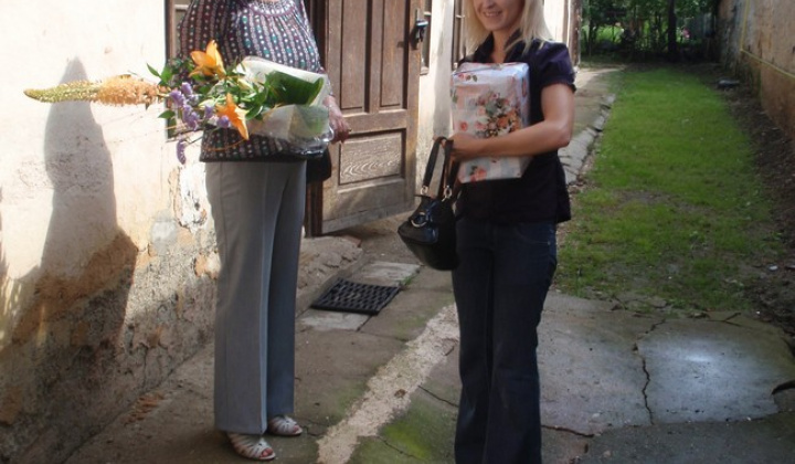 1. fotografia fotogalérie Milá návšteva u pani Anny Skurkayovej rod. Hegerovej