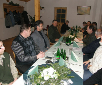 Výročná schôdza poľovníckeho združenia