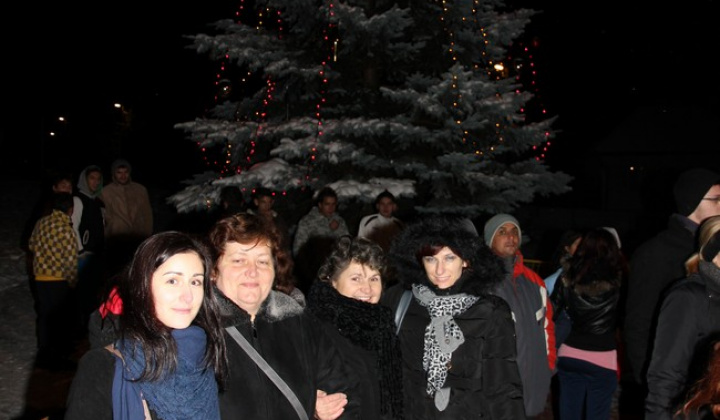 20. fotografia fotogalérie Jasovský vianočný stromček 2012