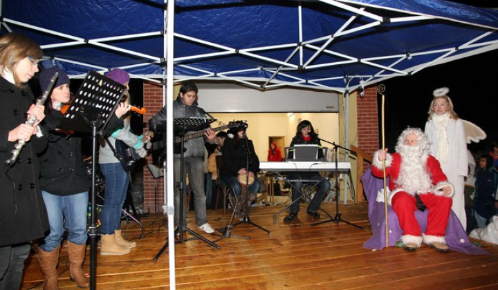 24. fotografia fotogalérie Jasovský vianočný stromček 2012