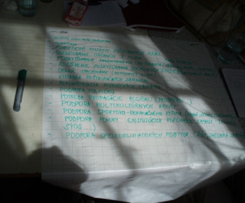 SWOT analýza projektu LEADER v mikroregióne Rudohorie